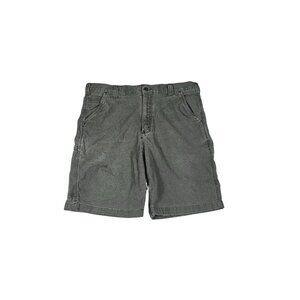 Carhartt Men's 36 Rugged Flex Rigby Shorts, Gray, 10" Inseam